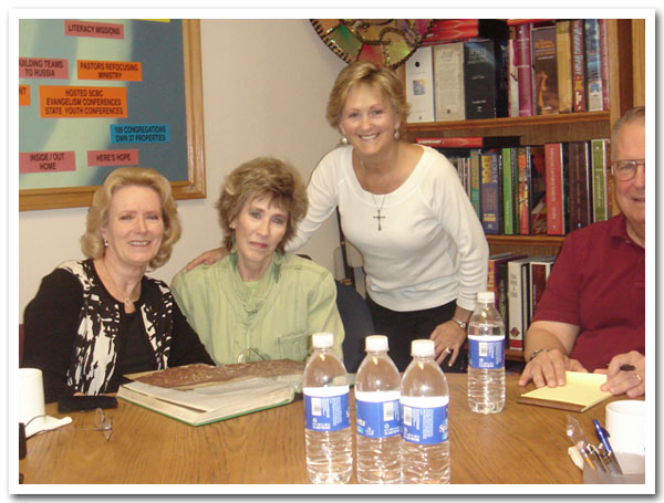 Cheríe Hamilton, Trudi Sigeske Covey, Carol Winn Canfield, Mike Lewis