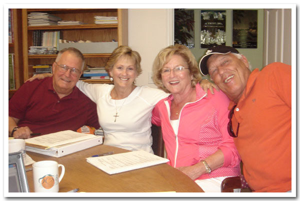 Mike Lewis, Carol Winn Canfield, Sharon Smith Clizbe, Jim Wilson