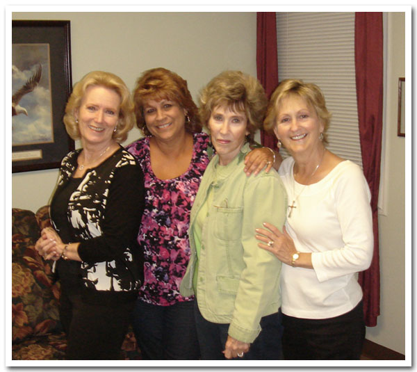 Cheríe Hamilton, Martha Silva Rushford, Trudi Sigeske Covey, Carol Winn Canfield