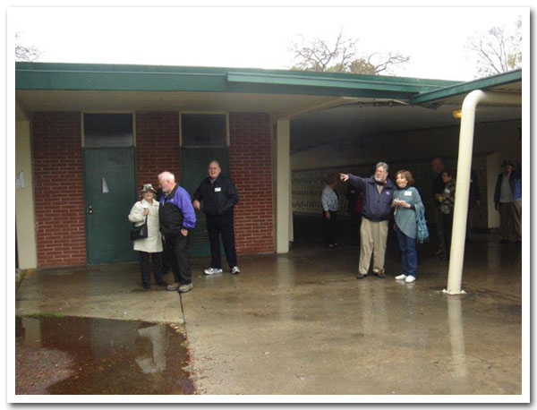 Keeping dry in the quad