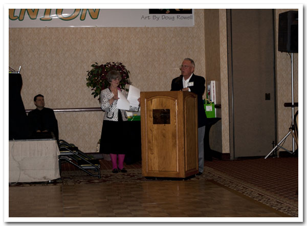 Peggy McFadden Smith and Mike Lewis