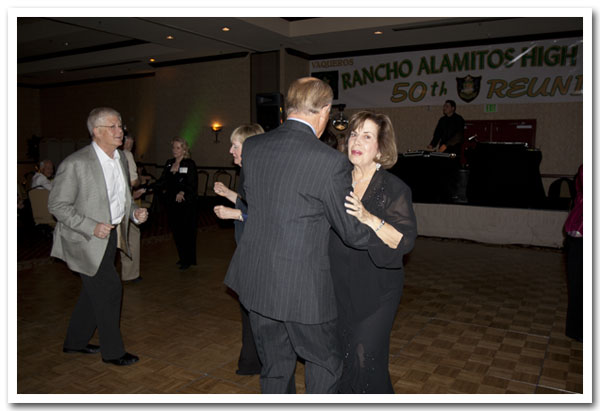 Bill and Carol Parra Temple, Bob and Jane Bard in the Background