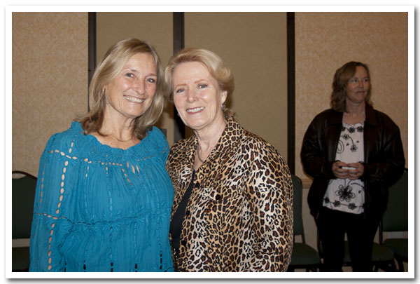 Jan Sorensen Tonner and Cherie Hamilton - Julie O'Brien in the Background