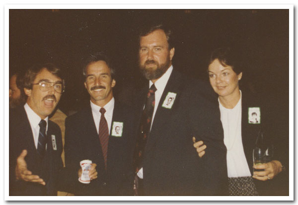 John Gula, Glenn Stewart, Ray Brown, Phyllis Graham