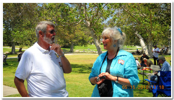 Tim Howard and Julie Pike