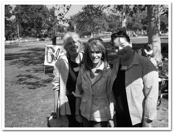 Julie, Phyllis, Anita