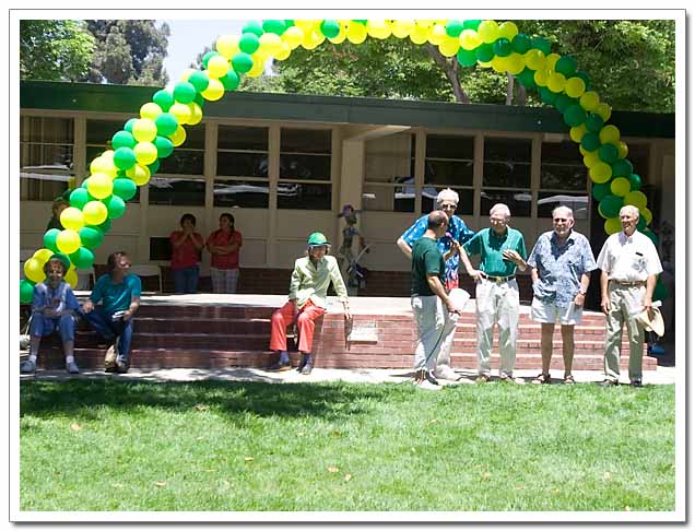 Mabel Houdyshell at the RAHS Golden Anniversary Celebration