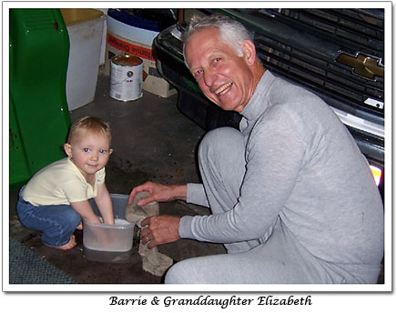 Barrie and Granddaughter Elizabeth