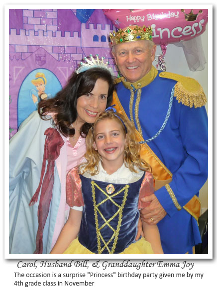 Carol, Husband Bill, Granddaughter Emma Joy
