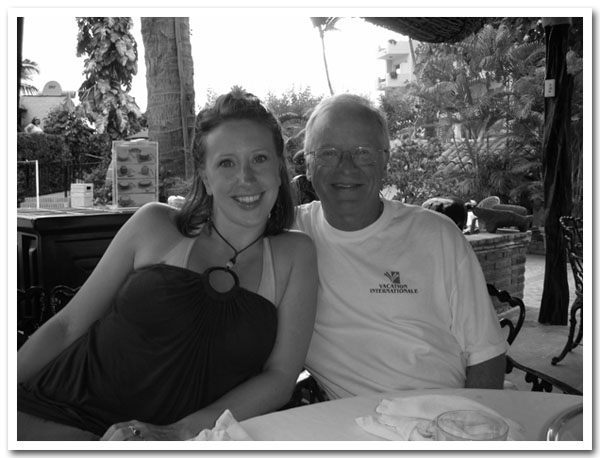 My daughter Christina and I