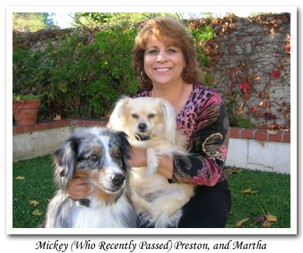 Martha With Mickey and Preston