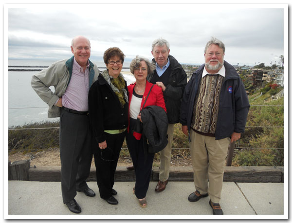 Walt and Marti Unger, Peggy and Richard Smith, Ernie Fretter