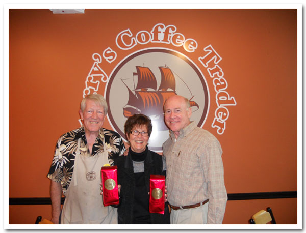 Terry Carter, Marti Wright Unger and Walt Unger