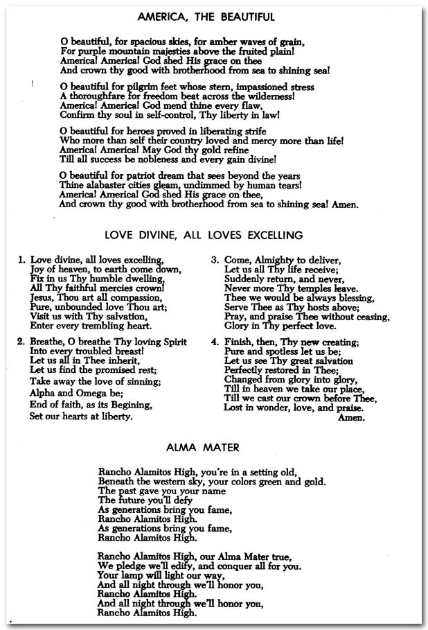 Commencement Program Page 4