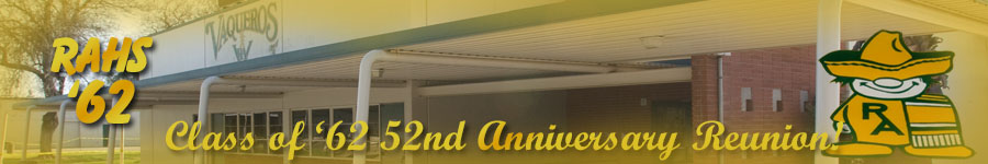 RAHS Class of '62 52nd Anniversary Reunion!