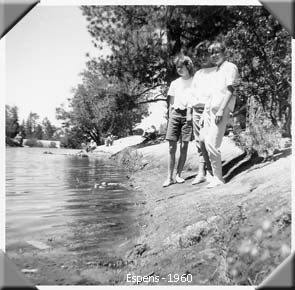 Camping With Annette Espen and her Sister
