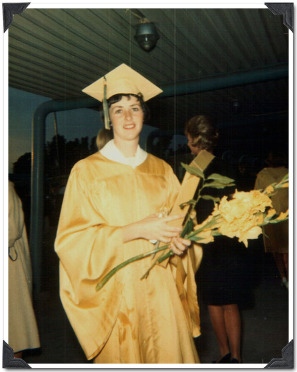 Barbara Beard - Graduation 1962