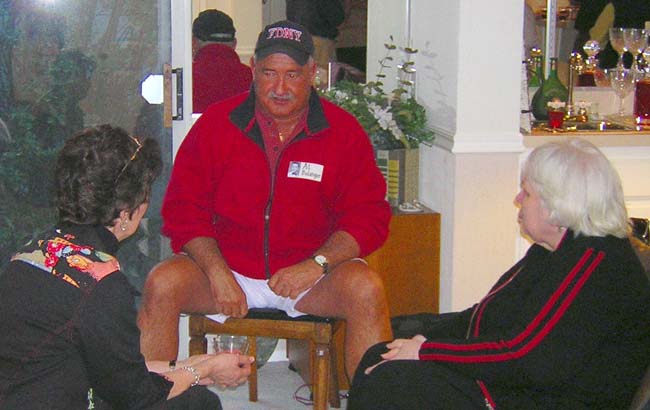 Marti (Wright) Unger, Al Belanger, & Janet (Bessa) Buell