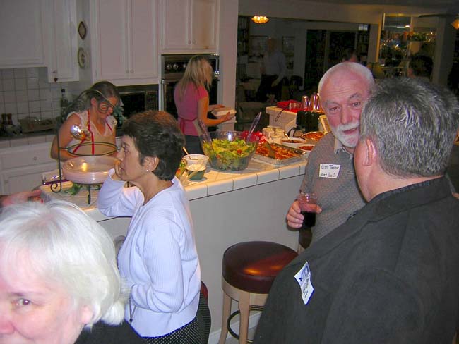 There Were a Variety of Great Potluck Dishes & Desserts...No One Left Hungry!