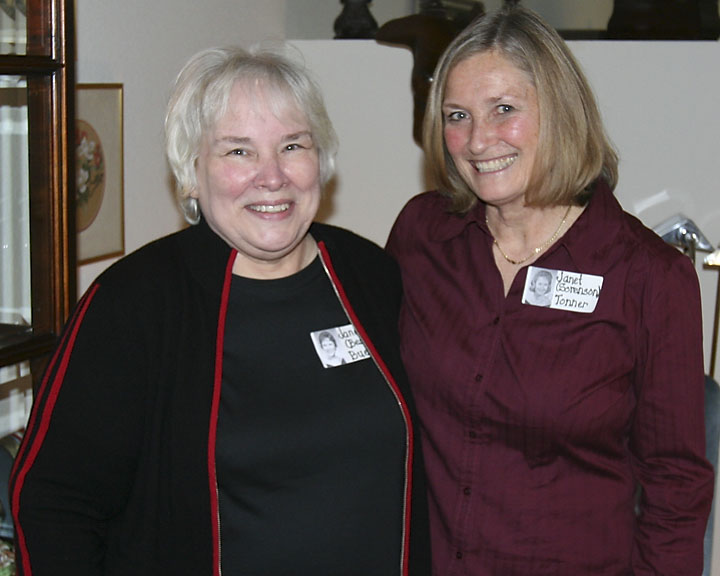 Janet (Bessa) Buell and Jan (Sorensen) Tonner