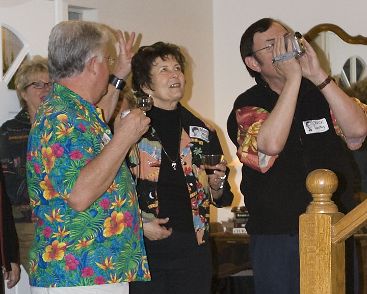 Claudia (Tyler) Duval, Alan Rosenstein, Marti (Wright) Unger, Chuck Sonntag