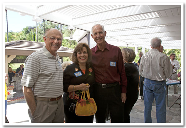 Bill and Carol Temple and Barrie Smith