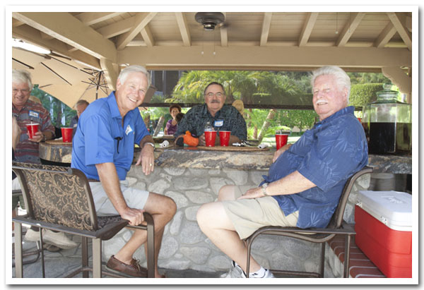 Jim Garon, Terry Belanger, Wade Walker