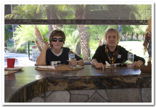 Trudi Covey and Denise Robertson