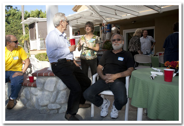 George Tonner, Mr. Clizbe, Carol and Jim Canfield