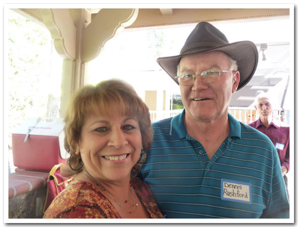 Martha Silva Rushford and Dennis Rushford