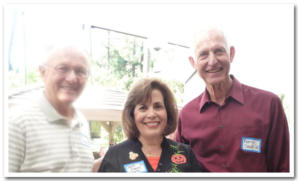 Bill and Carol Parra Temple and Barrie Smith