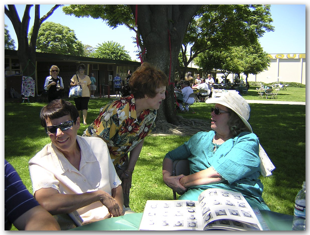 Jo Probst, Betty Caldwell, Karen Hall Kunze