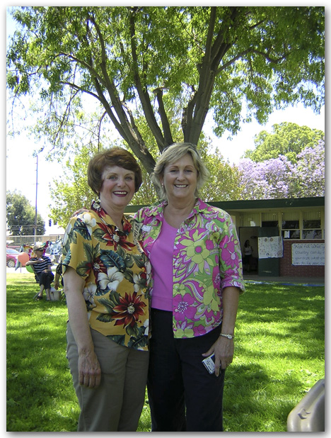 Betty Caldwell Barry, Carol Winn Canfield