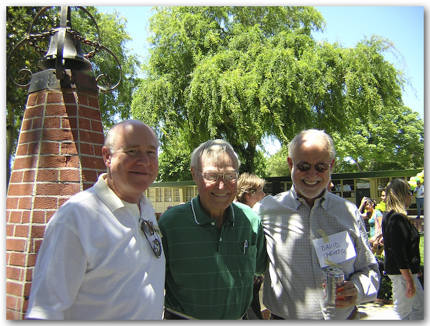 Walt Unger, John Callard (Former Teacher), David Spector