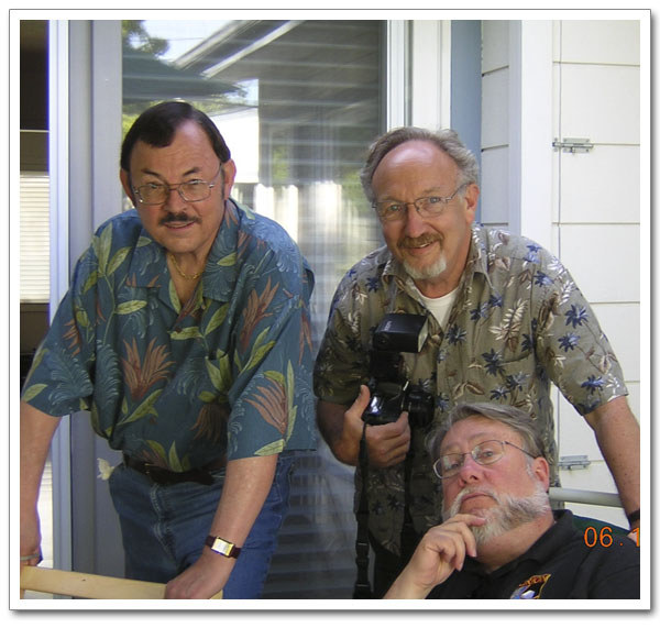 Chuck Sonntag, Rich Ehrlich, Ernie Fretter