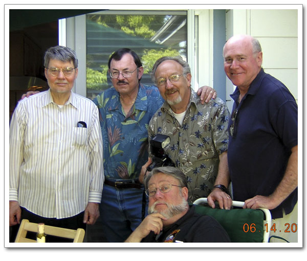 Bob Iding, Chuck Sonntag, Rich Ehrlich, Walt Unger and Ernie Fretter