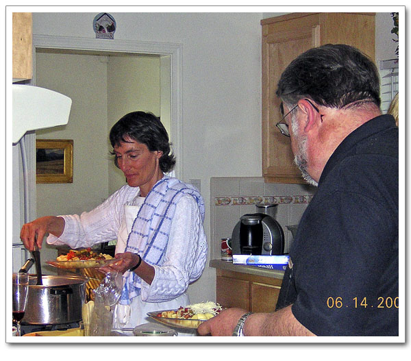 Sharon Solkowitz and Ernie Fretter