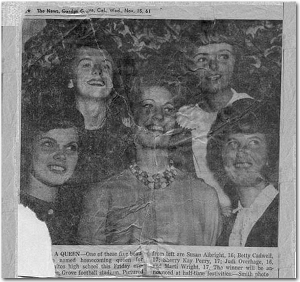 Homecoming Queen - 1961
