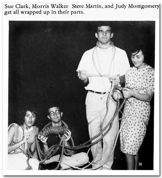 Steve Martin in a school play - 1962