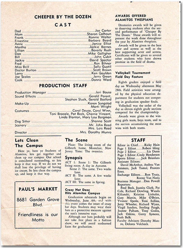 Alamitos Intermediate Newspaper - Summit page 2