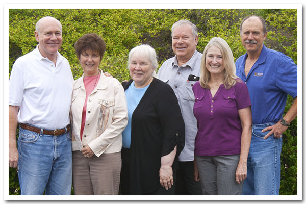 Walt, Marti Unger, Janet and Bill Buell, Jan and George Tonner