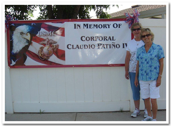 Fallen Marine Funeral Procession July 2010