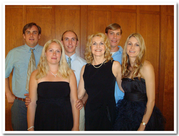 Jackie Johnson Howes and Family - Retirement 2010