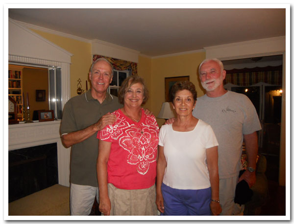 Richard and Candice Haden and Mary Ellen and Jim Teeter