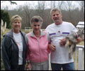 Wanda Vandivort Bilbrey, Mom Wilma and Richard Vandivort -  2007